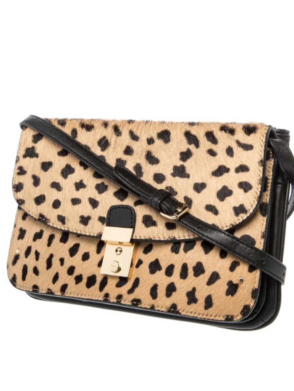 Tory Burch Signature Calf Hair Crossbody Bag - Picture 2 of 13